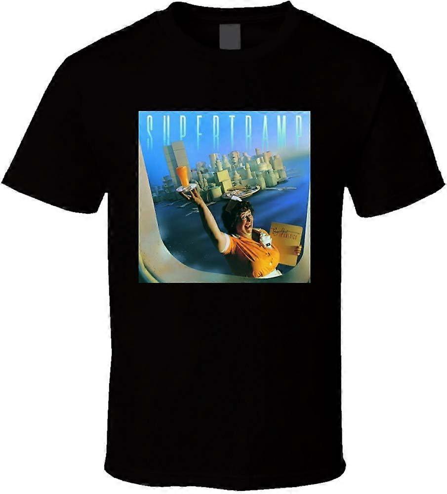 Supertramp Snídaně v Americe Černé tričko