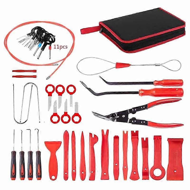 Auto Interior Disassembly Kit Car Plastic Trim Removal Tool Car Clips Puller Diy Panel Tools For Auto Trim Puller Set