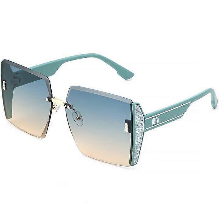 Rimless Square Sunglasses For Women And Men