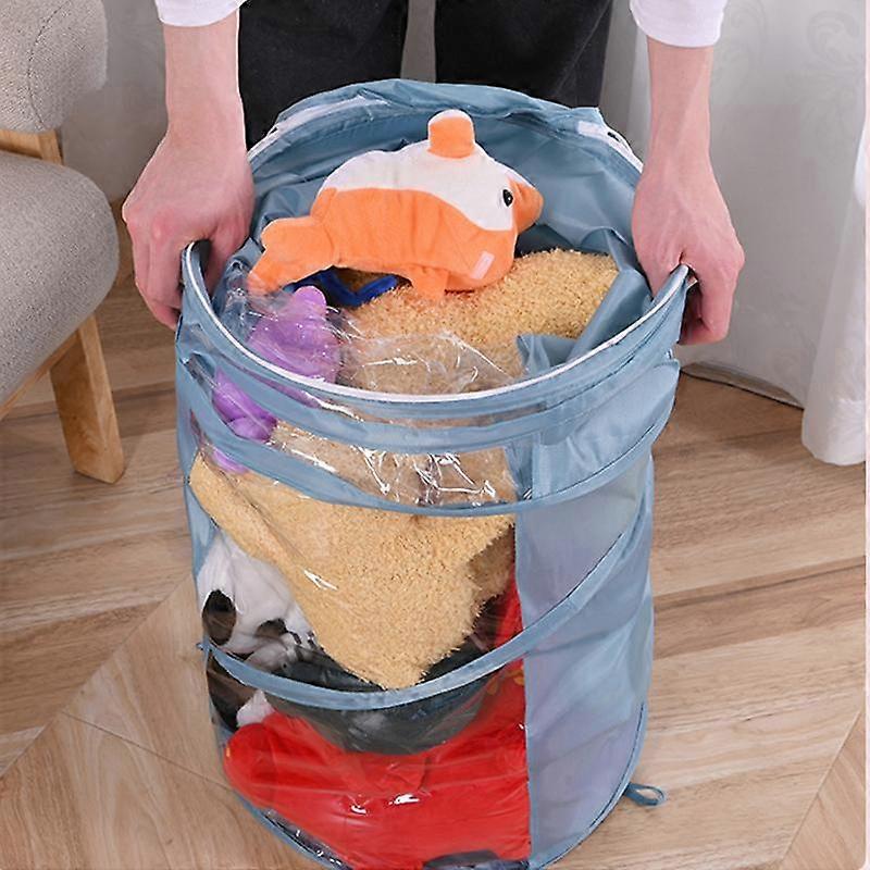 Panier De Rangement Flexible En Silicone 42L – Ultra Résistant 120 Kg, Idéal Panier à Linge, Jouets, Bois De Chauffage, Jardinage, Courses