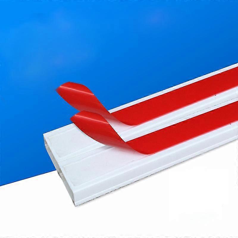 quare Trunking Square trunking, Self-adhesive cover, 24x14mm, 1 m Length, white