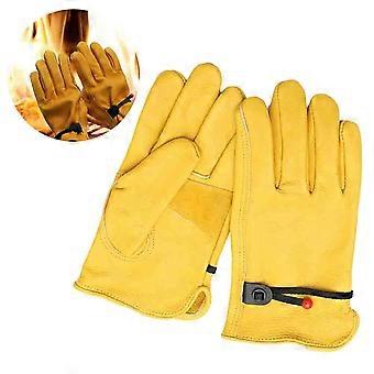 Grillhandschuhe Hitzebeständige Grillhandschuhe Wärme isolieren Handschuh