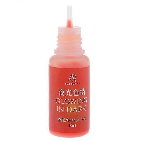 2xGlow in dark pigments UV resin epoxy dye color concentrate Orange