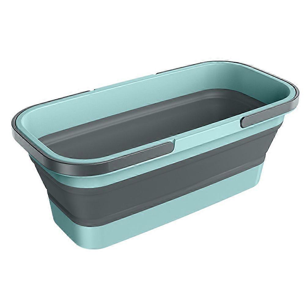 Multi-Purpose Folding Mop Bucket Home Portable Crevice Storage Rectangular Single Bucket Portable