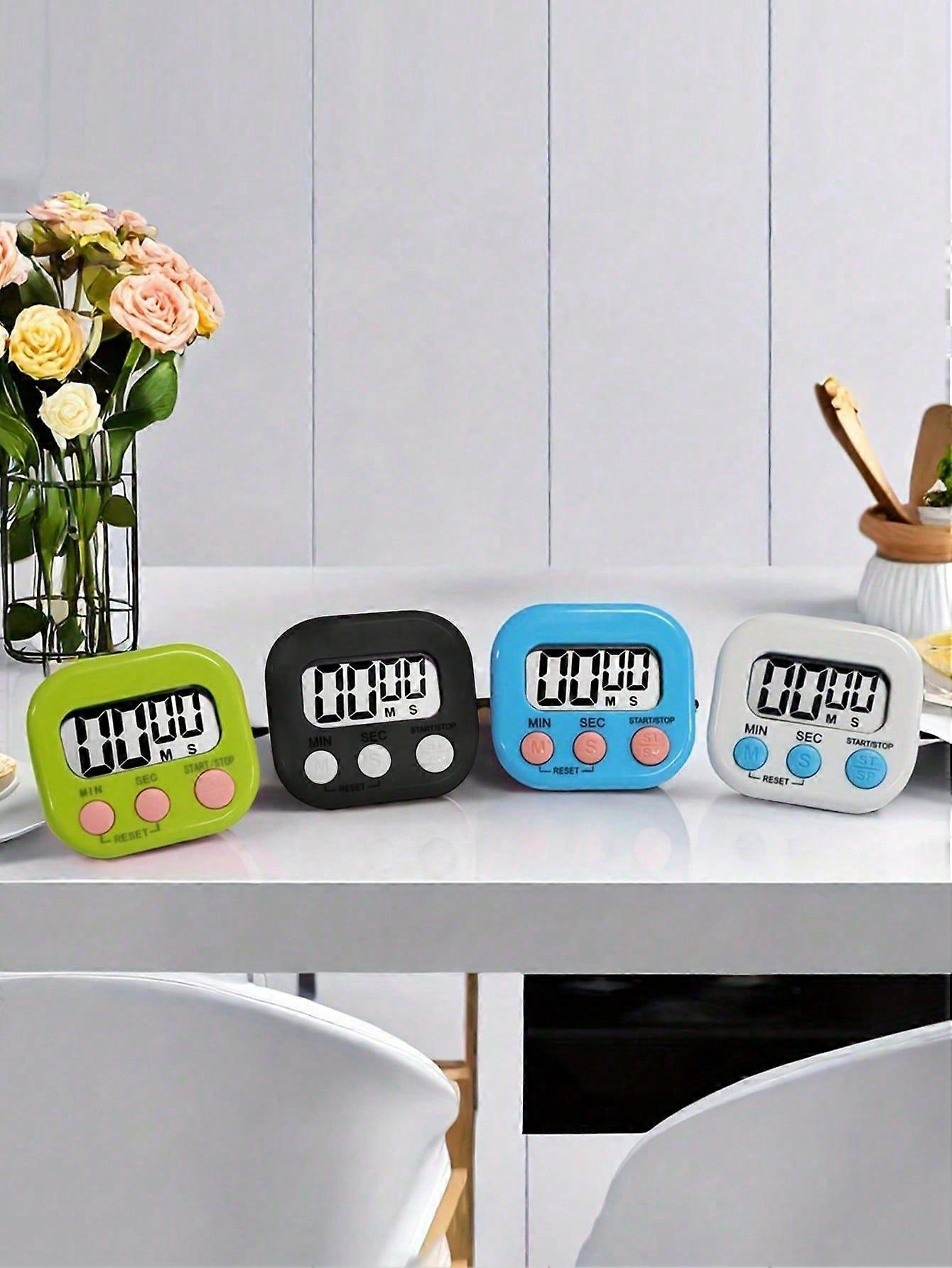 1pc Digital Kitchen Timer, Countdown Cooking Timer With Loud Alarm And Stand, Teacher Timer, Electronic Timer, No Battery Included