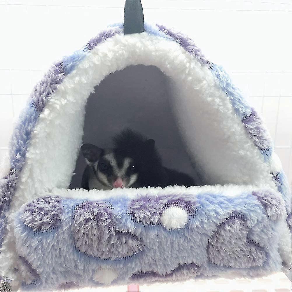 Sping Rodent Plush Toy Small House Hamster Hammo Toy Bed Hut For Guinea Pig Rabbit nlla Ferret