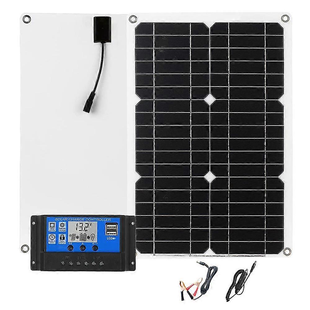 Portable Solar Battery Charger Maintainer - Solar Panel -built-in ligent Charge Controller-solar Powered Charger For Automobile Car Rv, Etc