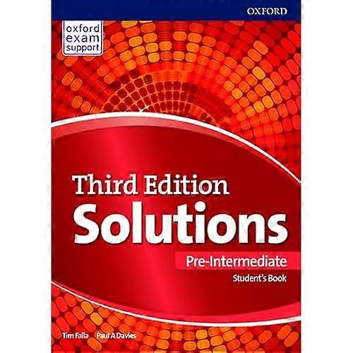 Solutions: Pre-Intermediate: Student's Book: Leading the way to success
