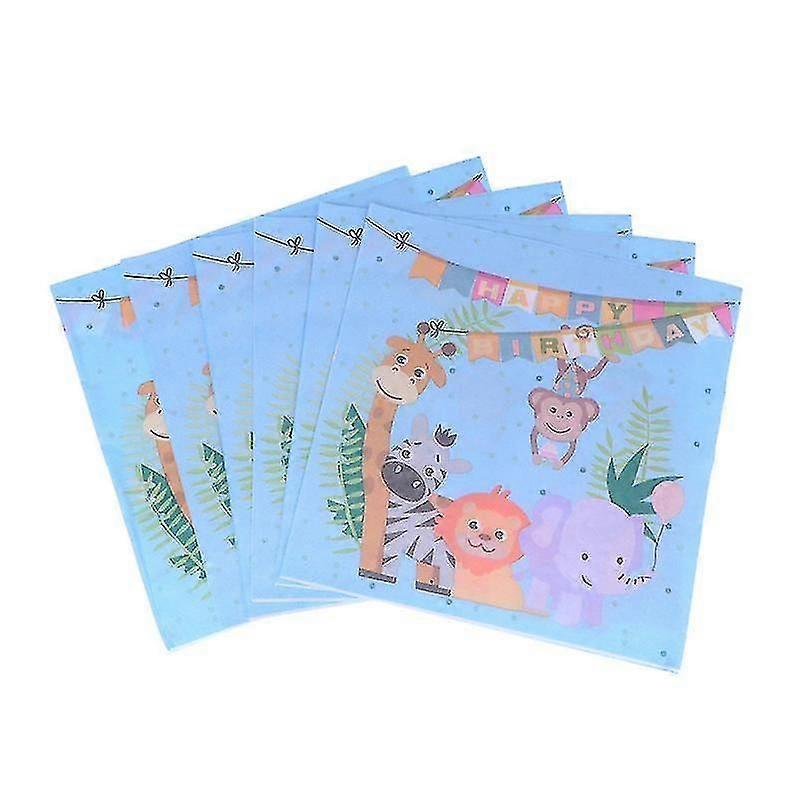 Impression de serviettes de table 20pcs, serviettes décoratives pour événements spéciaux