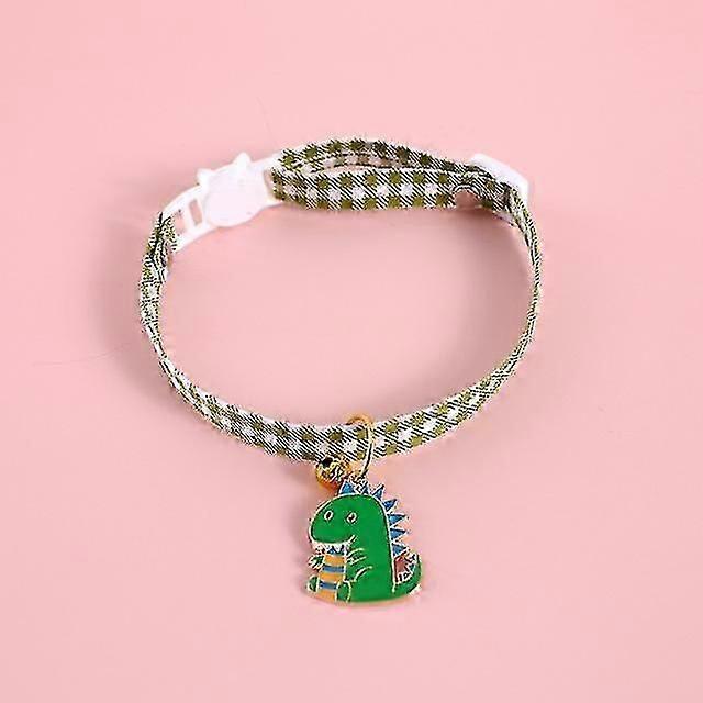 Cat Collar with Pendant, Safety Adjustable Cat Collars Set M Size