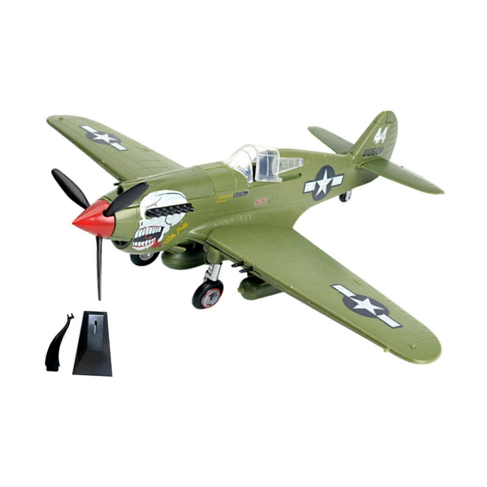1/48スケール戦闘機モデルキットお土産飛行機玩具TVキャビネットシェルフホームグリーン用