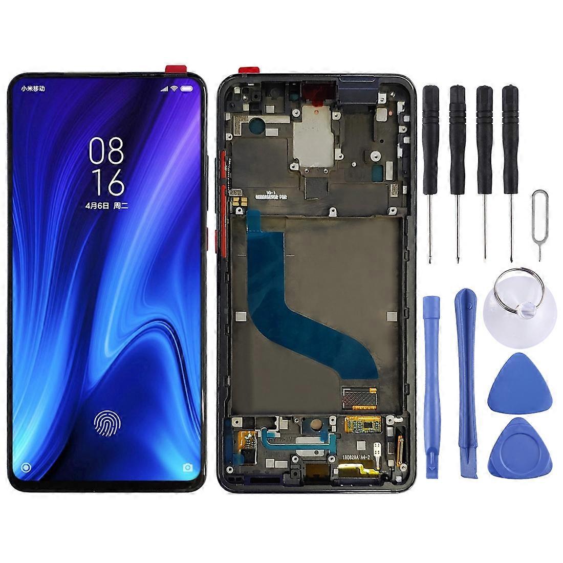 Pantalla LCD AMOLED COMPATIBLE para Xiaomi 9T Pro / Redmi K20 Pro / Redmi K20 Digitizer Montaje completo con marco