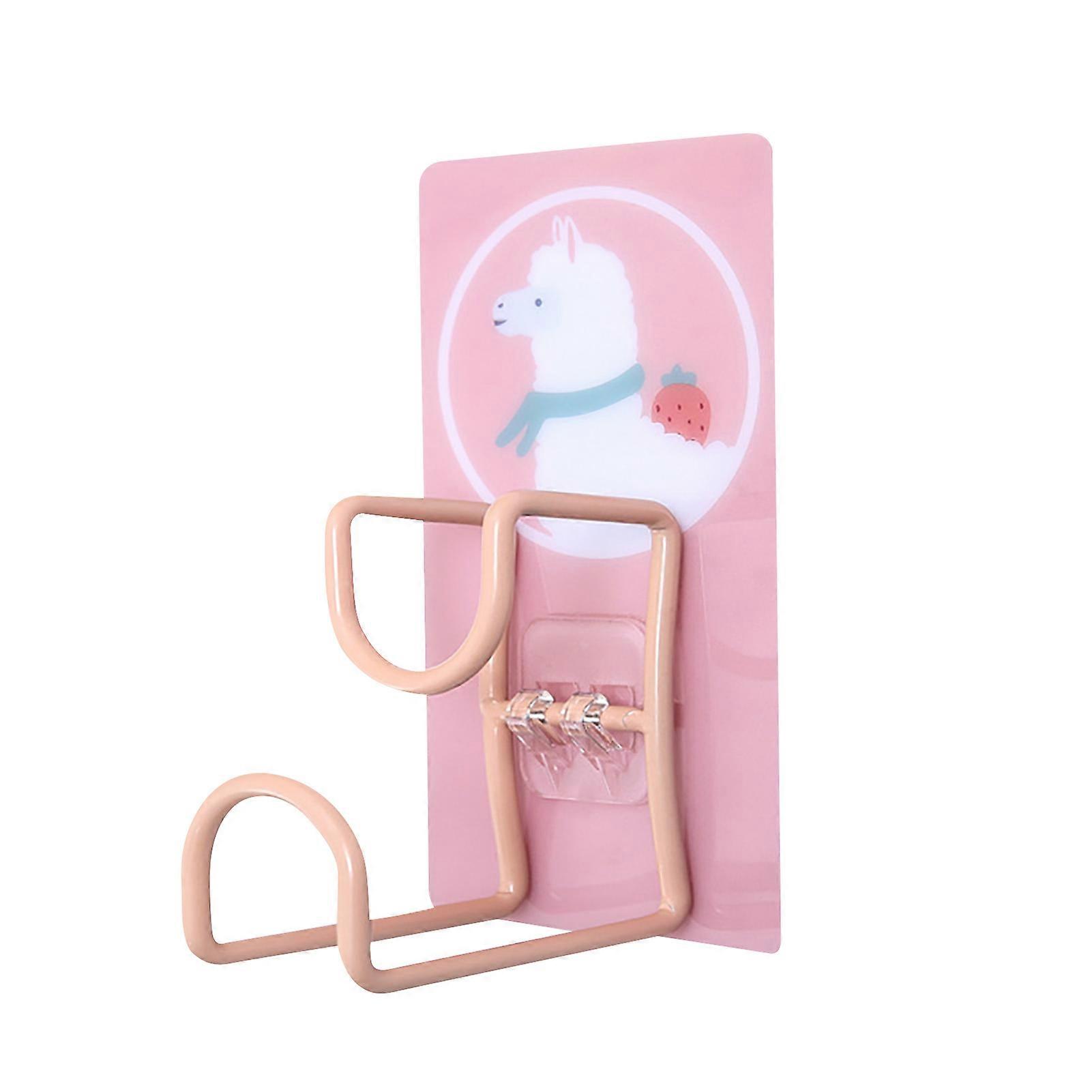 Cute Hooks Wall Mounted 360° Rotating Hook Orderly Storage Strong Stickiness Towel Rack for Bathroom Kitchen