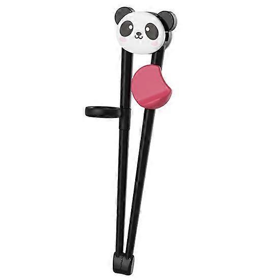 1 Pair 30 Degrees Fixed Closure Kids Learning Chopsticks Chewable Great Cute Bear Food Grade