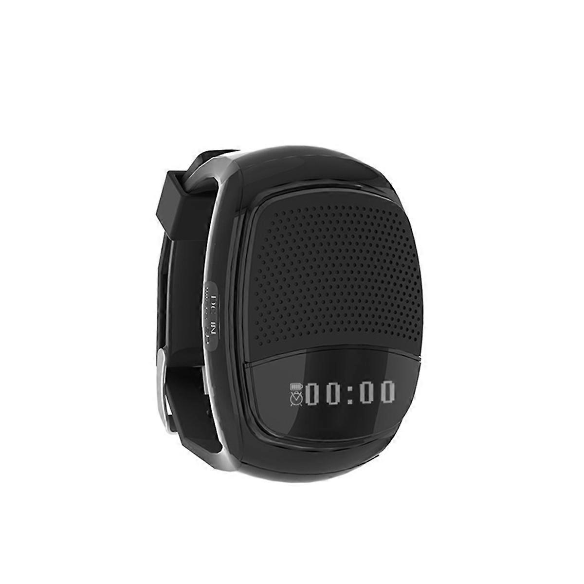 B90 Wristwatch with Bluetooth Speaker Support for TF Cards Ideal for Running and Sports Black