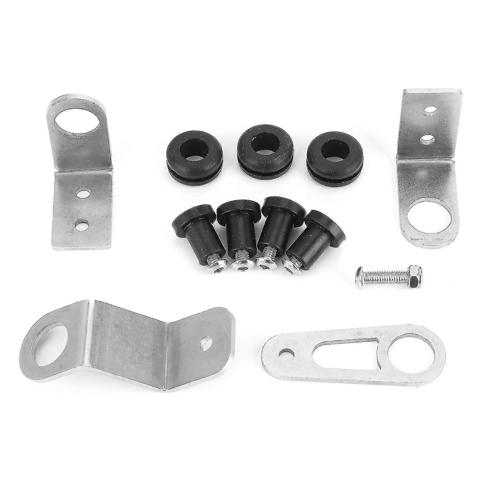 Radiator Bolt-on Bracket Kit Fit For Honda Civic Eg Dc2 Ek 1992-2000 K-swapped Chassis