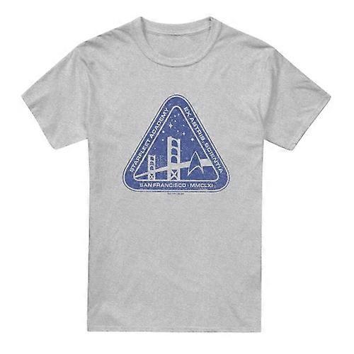 Star Trek férfi distressed logós póló