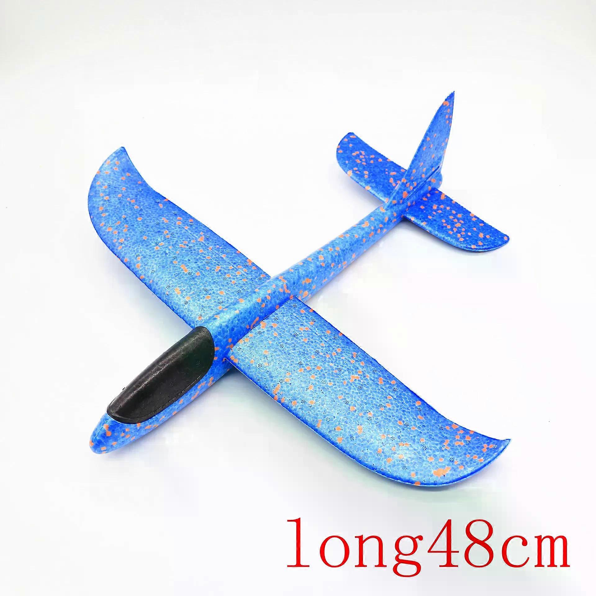 2023 DIY 手抛飞行滑翔机玩具儿童泡沫飞机模型派对袋填充物飞行滑翔机玩具游戏 MAXP