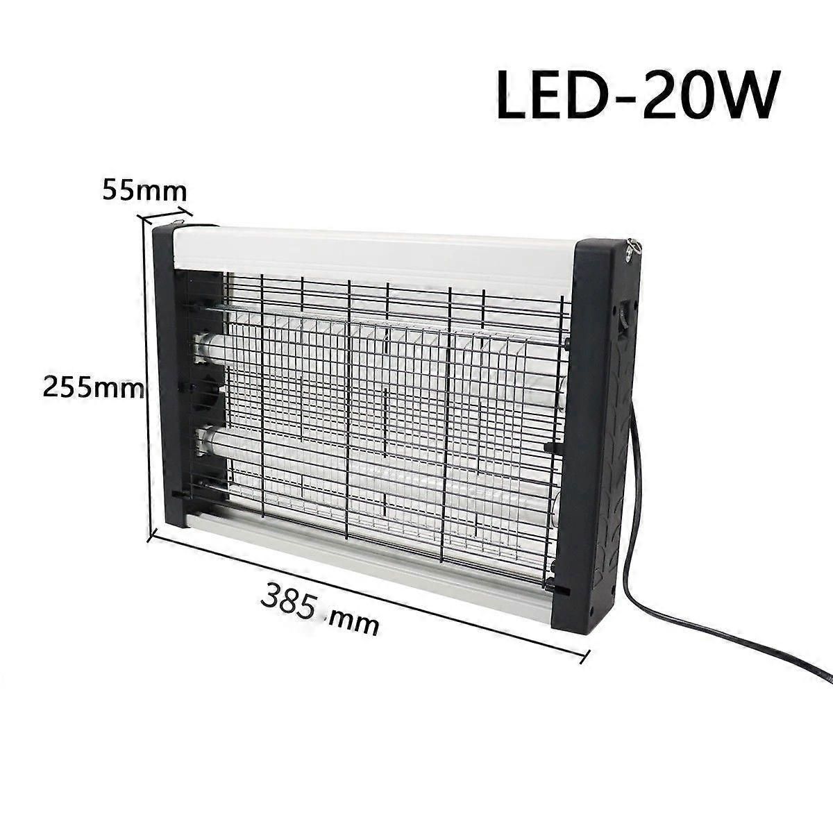 20Wモスキートキラーランプ強力な家庭用LED電気ショックモスキートキラートラップ商業用モスキートキラーレストラン