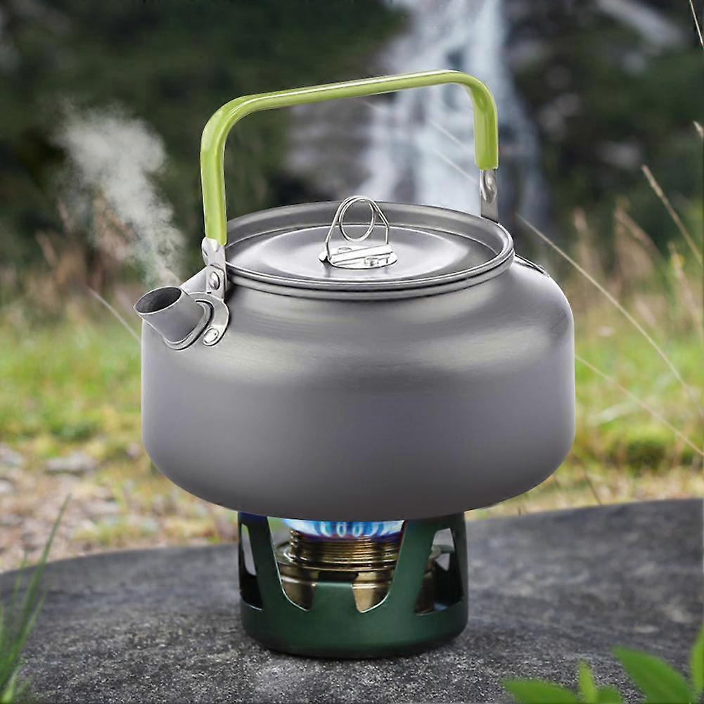 1.2L Portable High Quality Camping Stove Cook Aluminum Alloy Water Kettle Outdoor Kettles Coffee Pot Camping Stove