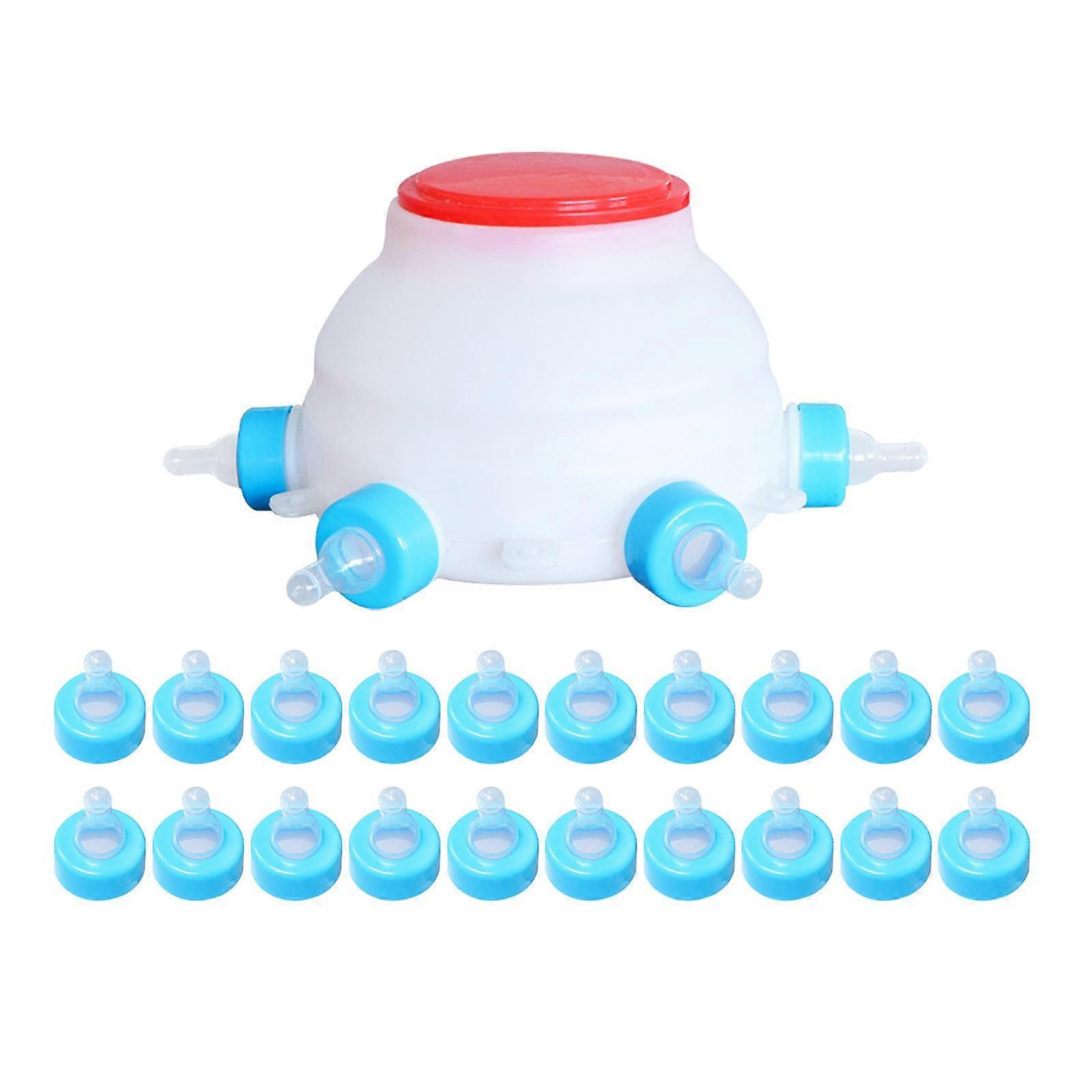 Lamb feed Bottle Feeder with Spare Nipples Small Animal Feeder Feeder Bottles