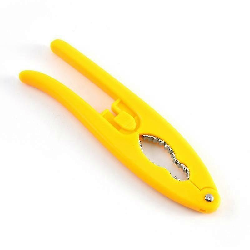 Multi-function Nut Tongs Practical Safe. (yellow)(1pc) SXQ