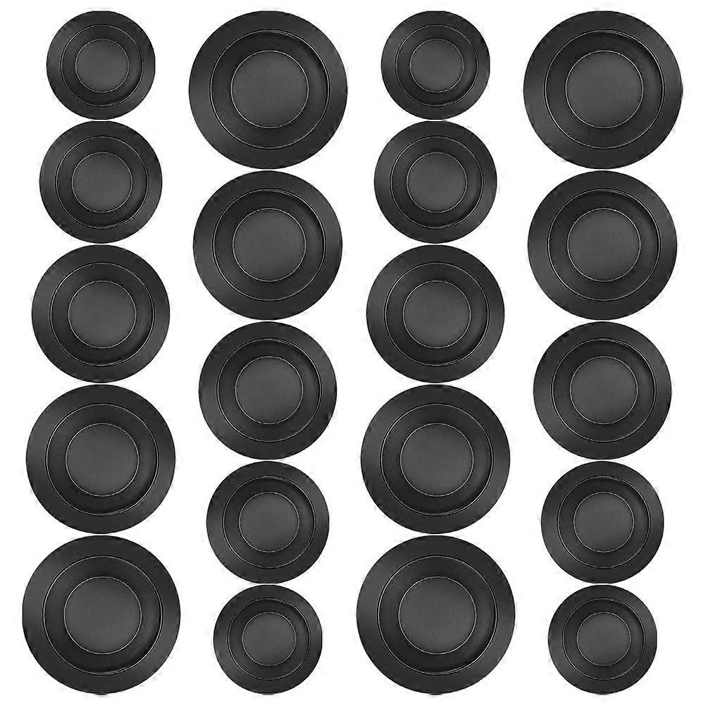 20pcs Round Rubber Plugs for Piggy Bank Bottom Rubber Stoppers Easy to Install and Replace Rubber Money Saving Box Plug For Coin Bank
