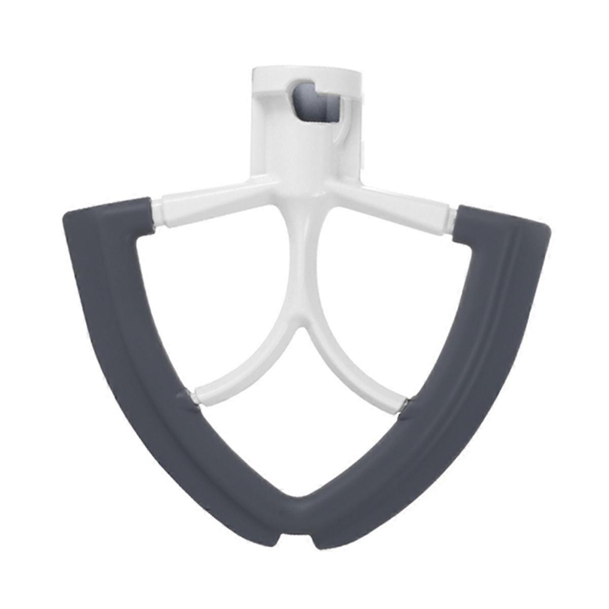Flex Paddle Beater for Mixer 4.5-5 Quart Tilt- Mixer Attachments Flexible Silicone Edges Bowl Scraper