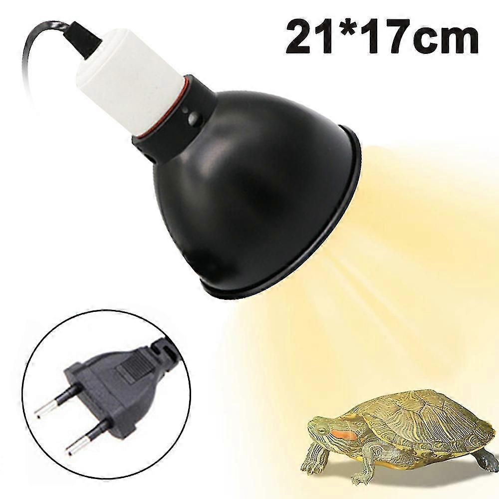 Reptile Light Fixture 5.5 /7.2inch Deep Dome Lamp Cap Lamp Fixture Optical Reflection Cover For Reptile Glass Terrariums