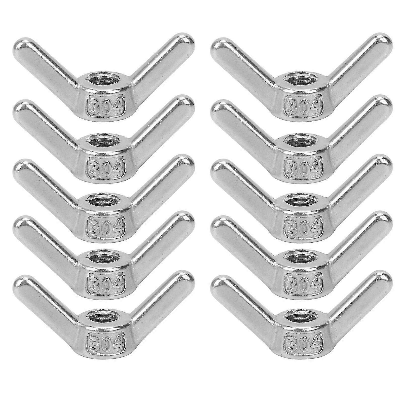 10 יחידות M8 טופר אגוז 304 מתקן נירוסטה אביזרי חומרה אביזר