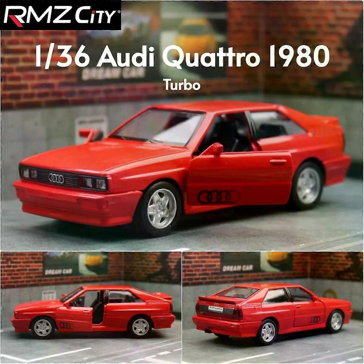 1/36 クワトロ トイ カーモデル RMZ CiTY ミニチュア フリーホイール プルバックドア 開閉式 ダイキャストメタルコレクション 子供用 男の子用