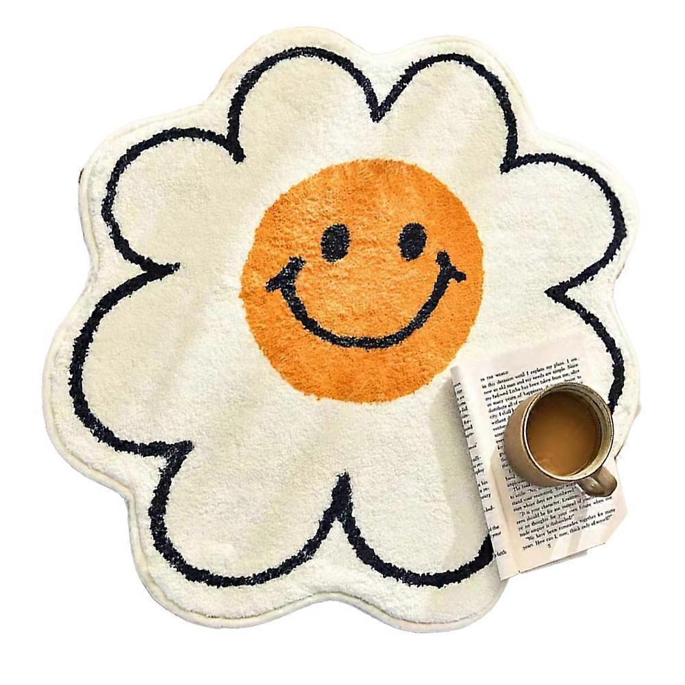 Bathroom Mat, Smiley Face Carpet