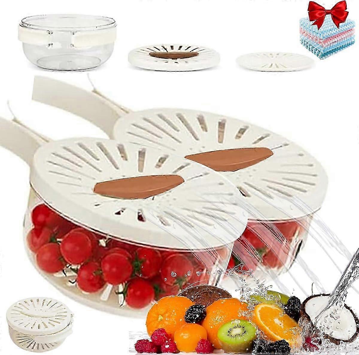 2 In 1 Drainer,2 In 1 Drainer And Strainer,2 In 1 Fruit Drainer,Draining Basket