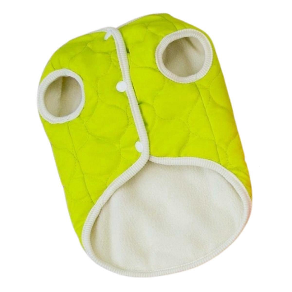 Pet Clothes Autumn and Winter Dog Clothes Teddy Cat Pet yellow