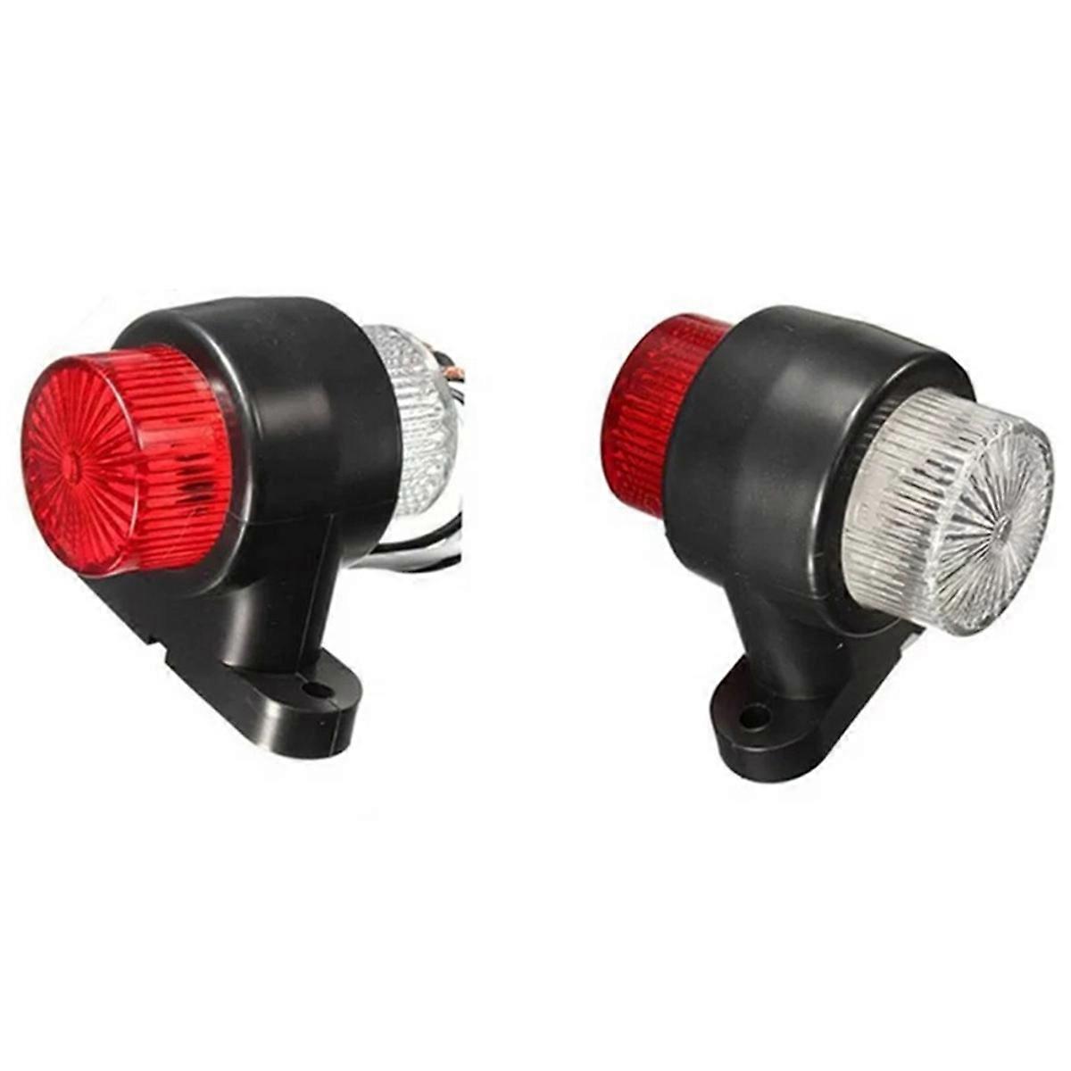 24V Side Marker Lights 12V Trailer Outline Lamp for ,2PCS