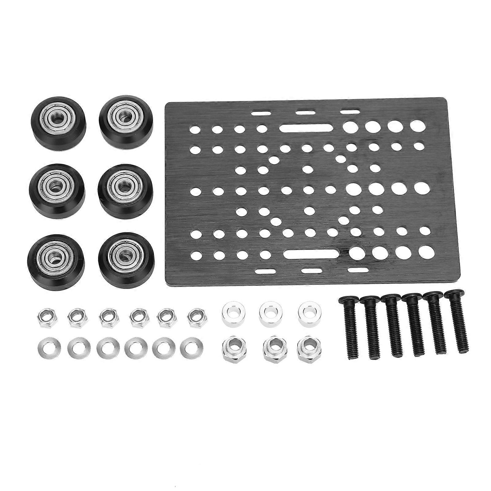 Gantry Plate Slide Build Board Bearing Pully Set Fit for Opennbuilds V Type NEMA Linear Actuators 20‑80mm