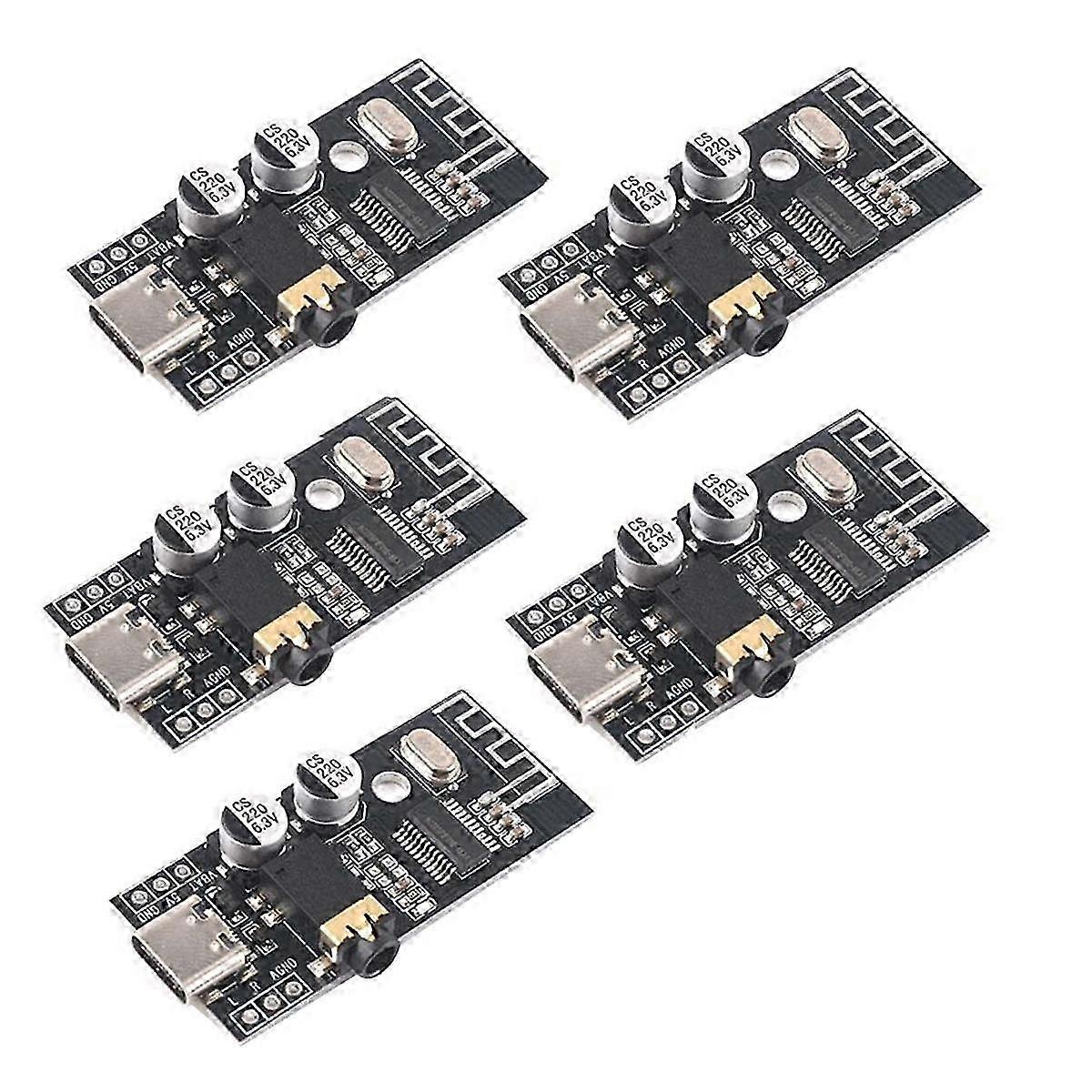 5PCS -M28 Wireless Bluetooth o Receiver Board Module HIFI DIY Amplifier Board Bluetooth 4.2 HIFI DIY Module,A