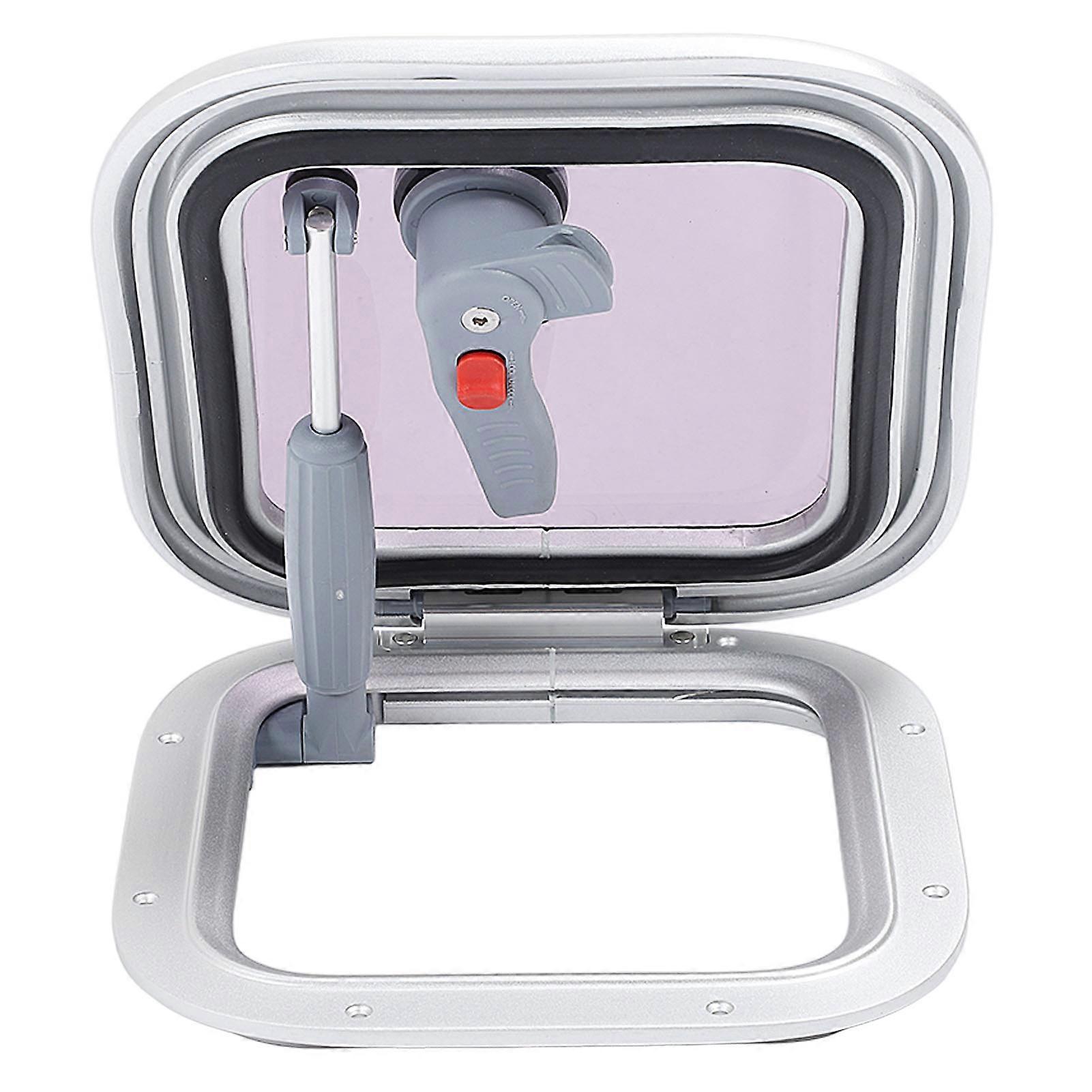 Square Boat Skylight Window 260x260mm Push-Out Vent Hatch