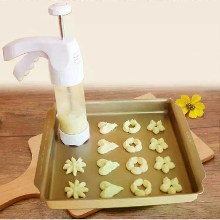 Cookies Cream Decorating Gun Set-18 in 1 Baking Tool by