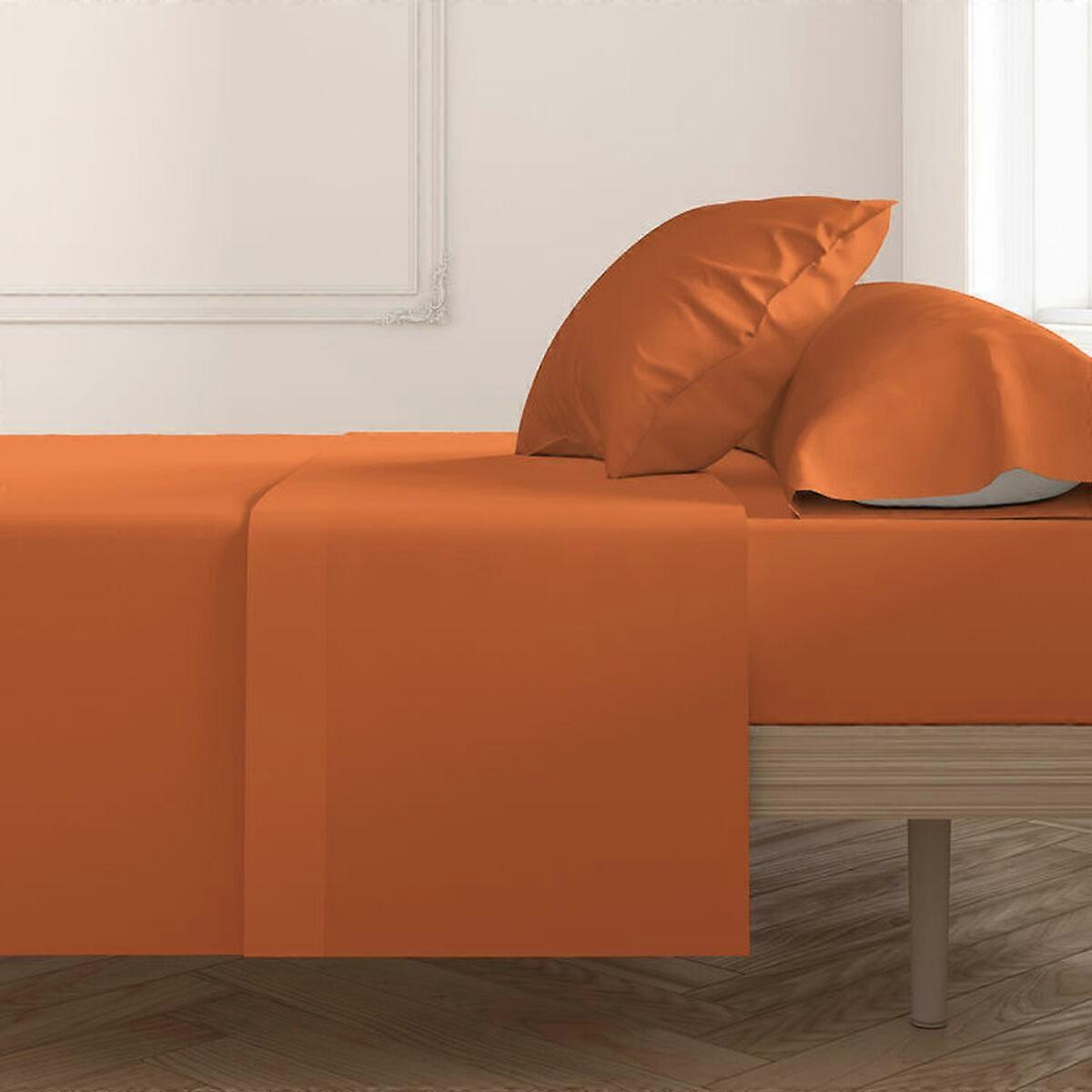 Top sheet Happy Home MixColors Orange Single
