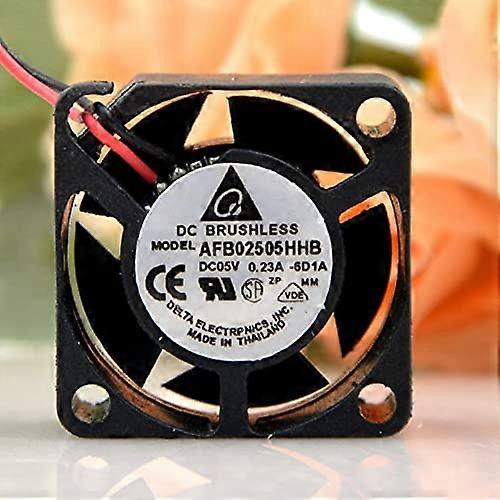 AFB02505HHB Delta 5V 0.23A 2-Wire 2515 Cooling Fan