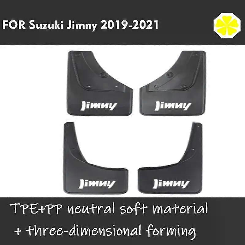con FOR Suzuki Jimny JB64 JB74 2019-2024 Mudguard Fender Mud Flaps Guard Splash Mudflaps Car Accessories Front Rear 4pcs