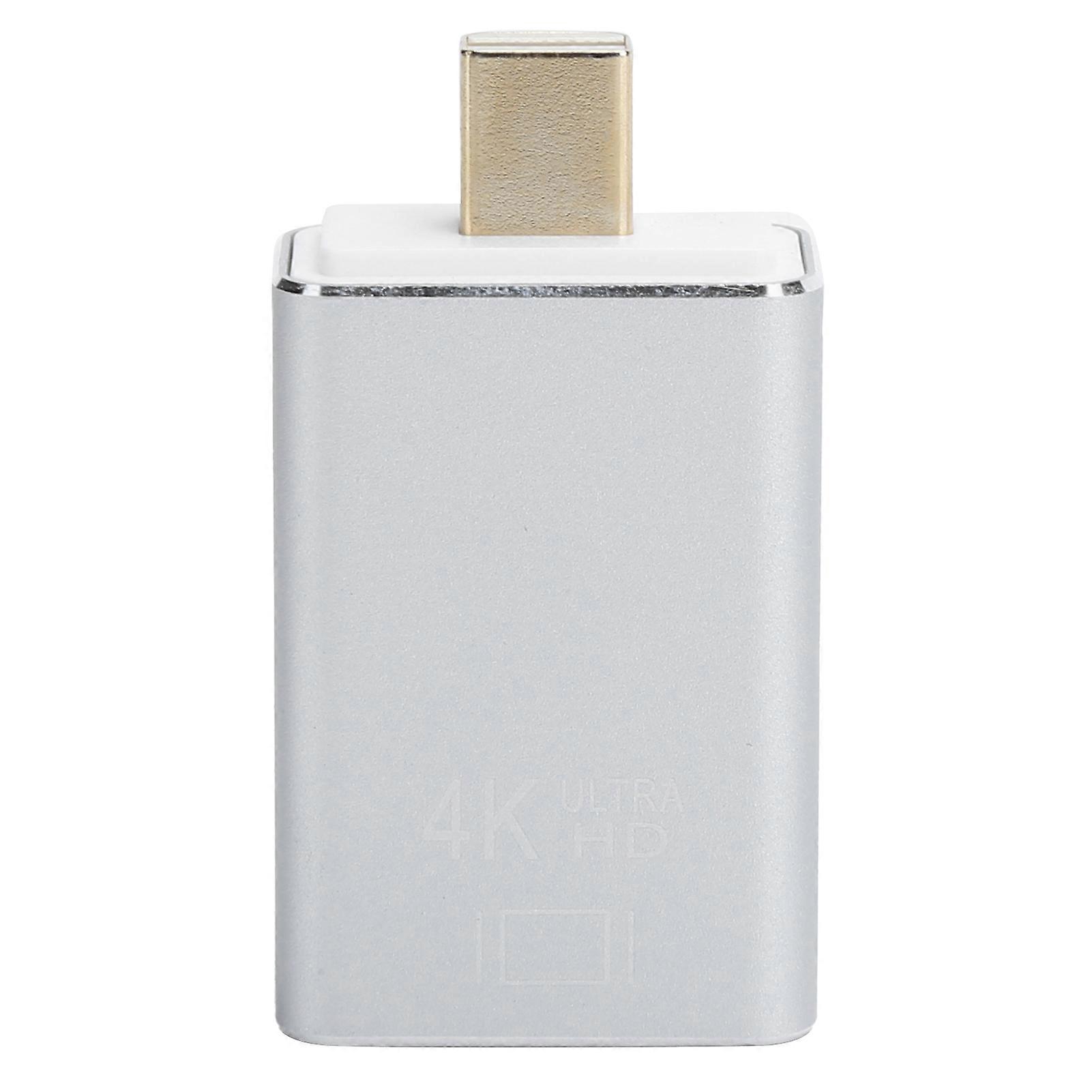 DP to HDMI Converter Mini 4K Adapter DisplayPort TV Projector Displays Computer Supplies