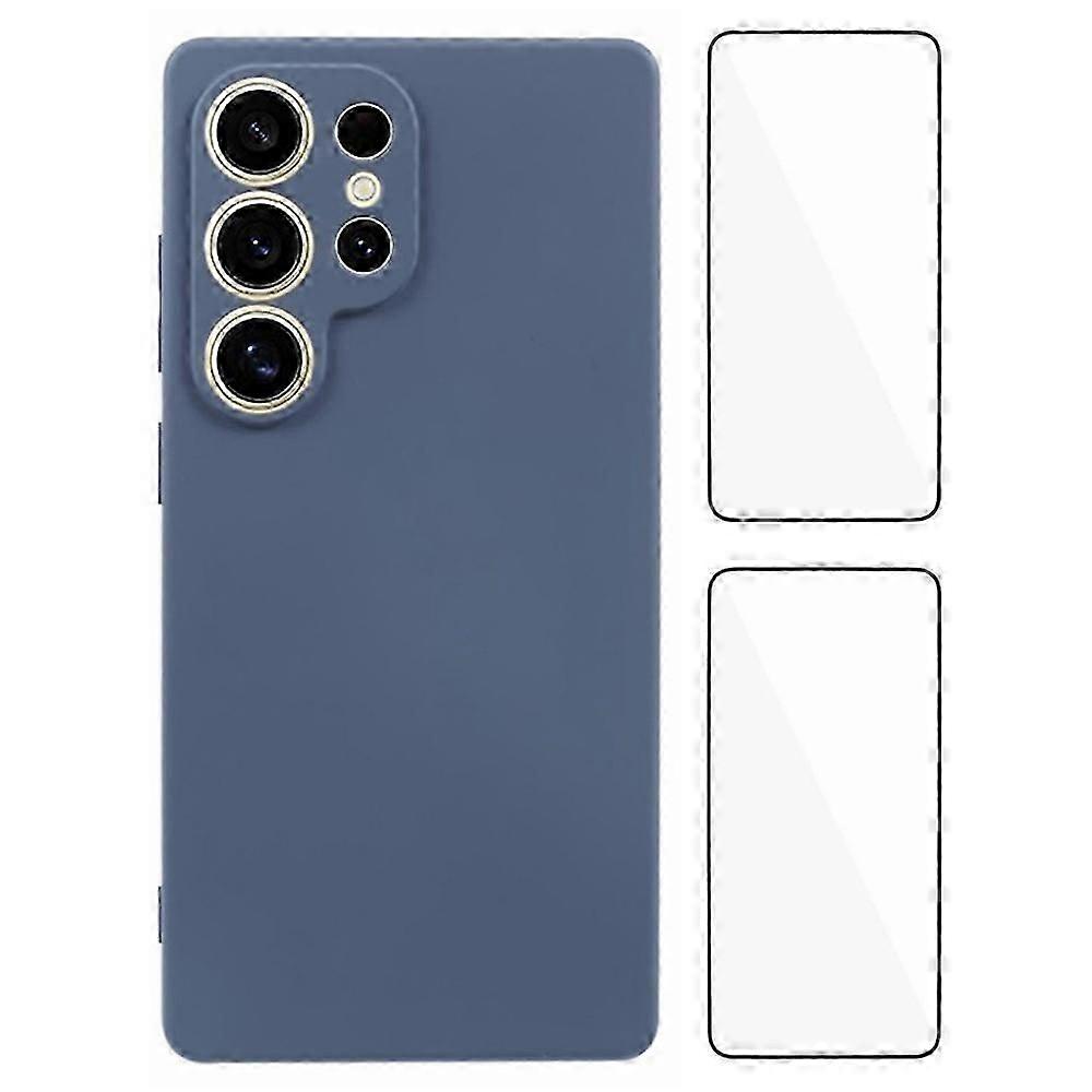 Wanlonfeng Rb3 Series For Samsung Galaxy S25 Ultra Case With 2pcs Screen Film Precise Lens Hole Soft