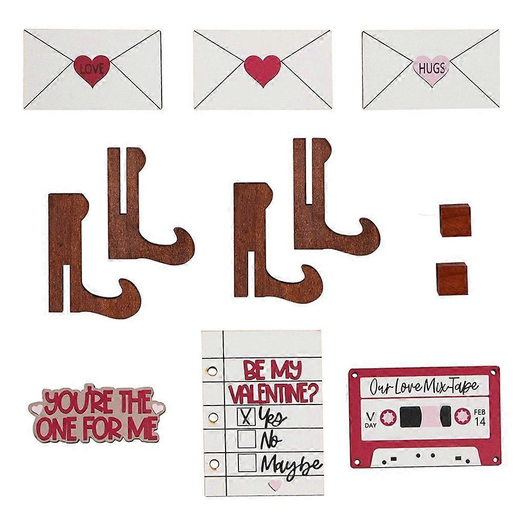 Valentine's Day Table Decoration Serving Layered Tray Decorative Cake Stand