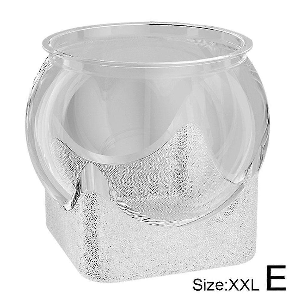 Desktop Aquarium Runde Fish Bowl PET Klares Aquarium Aquarium Aquarium