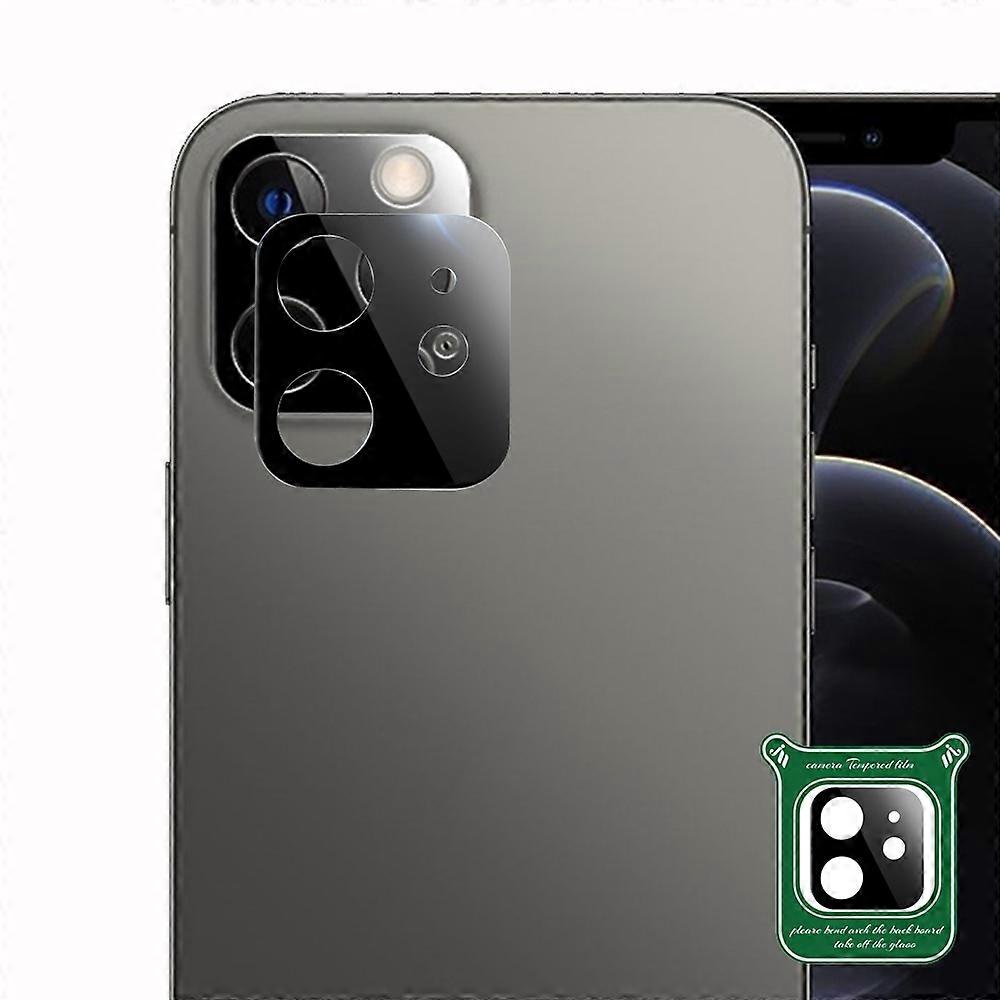 For iPhone 12 Pro Silk Screen Luminous Ring Back Camera Lens Film