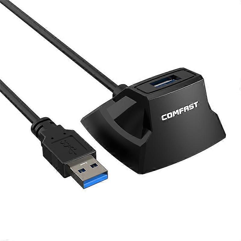 COMFAST CF-U318 1.2m High Speed USB 3.0 Extension Cable with Base With Base 1.2m