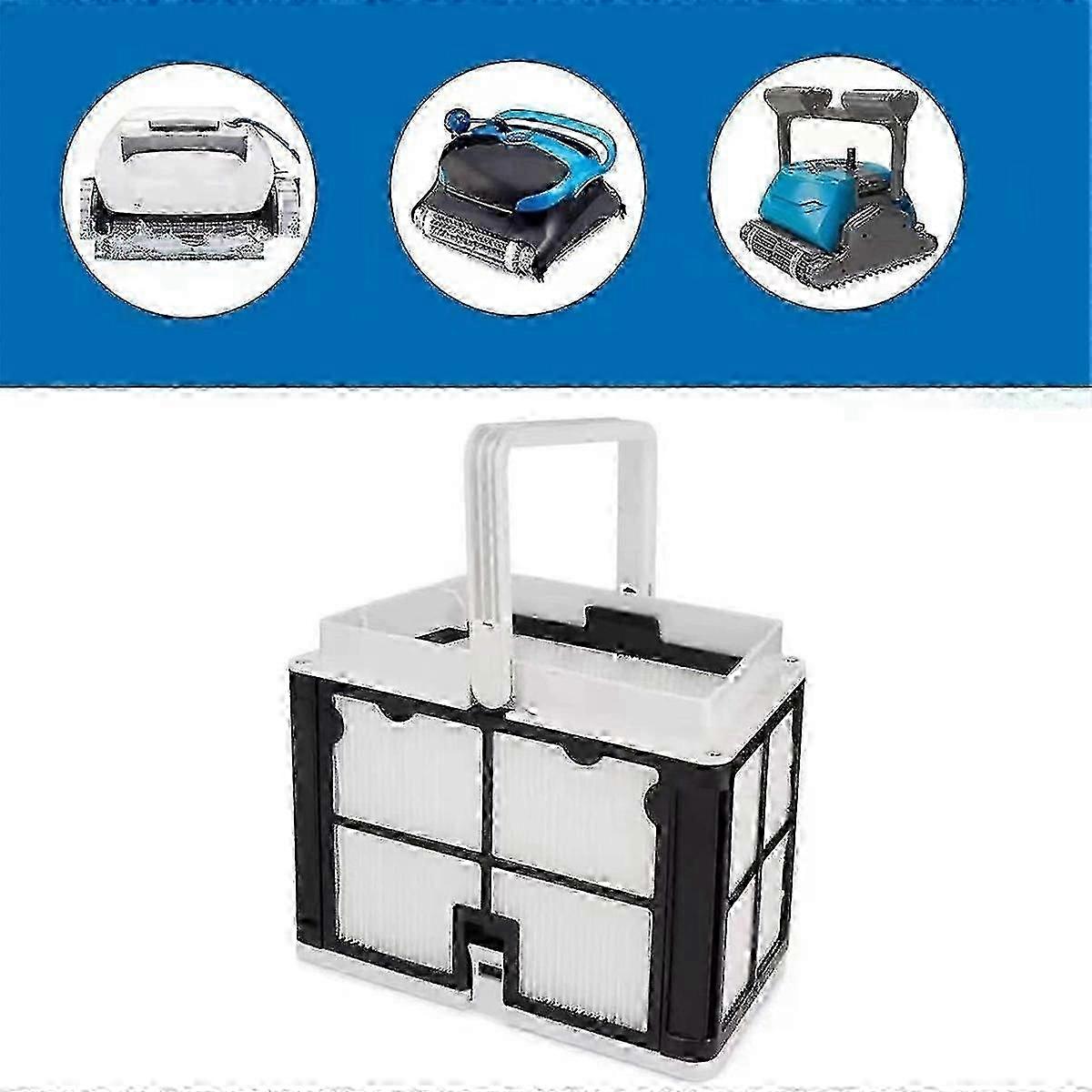 Ultra Fine Filter Basket for Dolphin Robotic Pool Cleaners: S50 Active 10 Part Number: 9991460-R1 fg2025031702253
