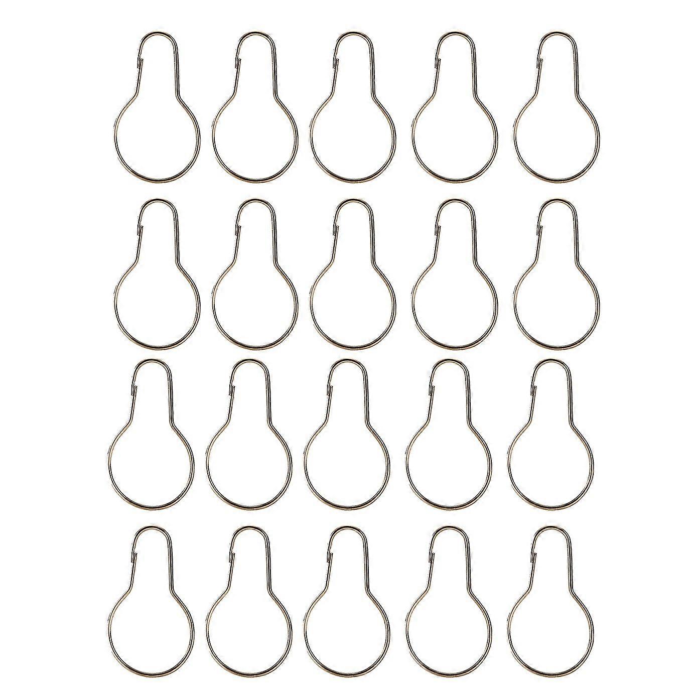 20Pcs Fishing Swivel Release Clip with Ring